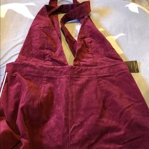 Red jumpsuit forever 21